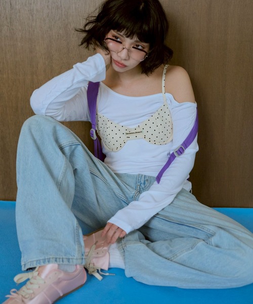 common gull products ちょうちょ日和なブラと common gull products. ベスト ジレ ちょうちょ日和なブラと