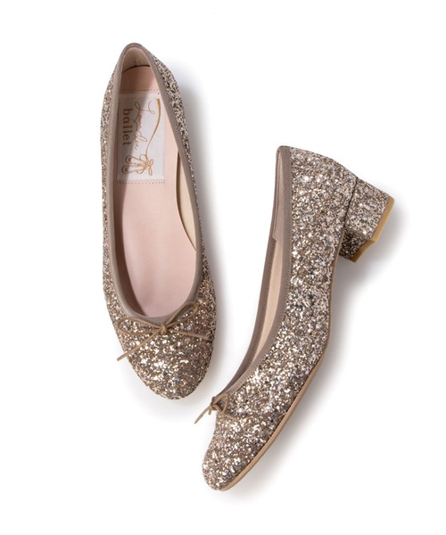 「Launa lea ballet」 フラットパンプス 25.0cm ブラック レディース_画像3