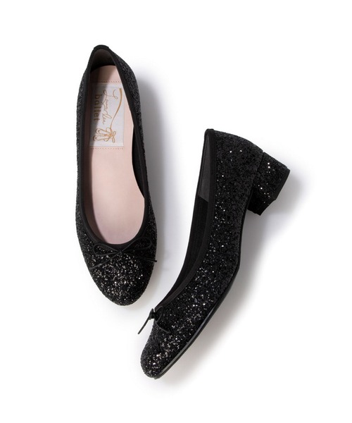 「Launa lea ballet」 フラットパンプス 25.0cm ブラック レディース_画像9