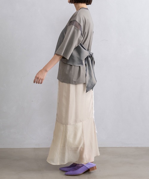 MARECHAL TERRE（マルシャルテル） tシャツ 2Wayフリルトップス 