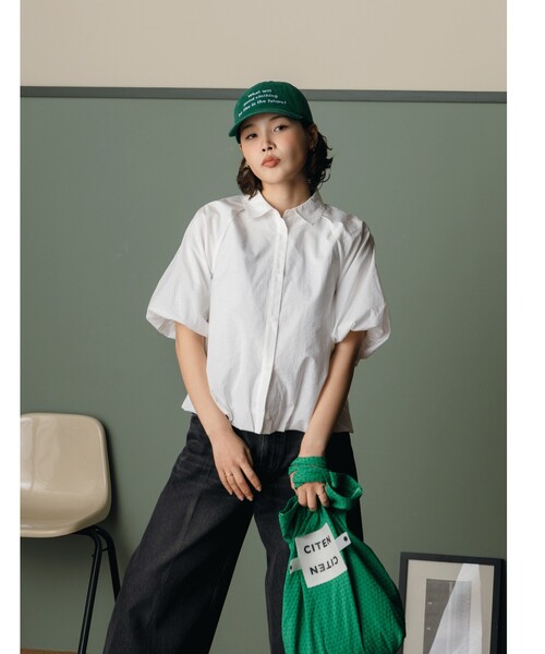 バルーンスリーブショート丈シャツ MARW UNITED ARROWS（マルゥ ユナイテッドアローズ）の「＜MARW UNITED