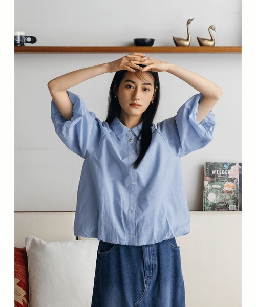 バルーンスリーブショート丈シャツ MARW UNITED ARROWS（マルゥ ユナイテッドアローズ）の「＜MARW UNITED
