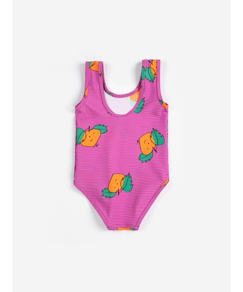 水着 Tangerine all over swimsuit キッズ 子供 女の子の画像