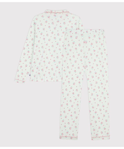 PETIT BATEAU（プチバトー） パジャマ ルームウェア プリント長袖
