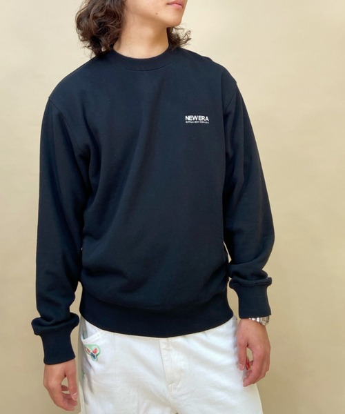 「NEW ERA」 スウェットカットソー X-LARGE ストーン メンズ_画像5