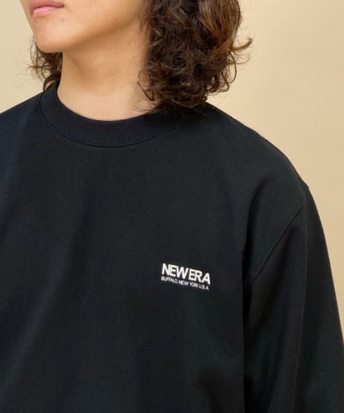 「NEW ERA」 スウェットカットソー X-LARGE ストーン メンズ_画像6