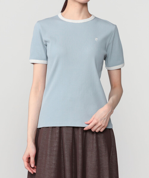 GYMPHLEX（ジムフレックス） tシャツ 半袖 | リンガーTシャツ WOMEN