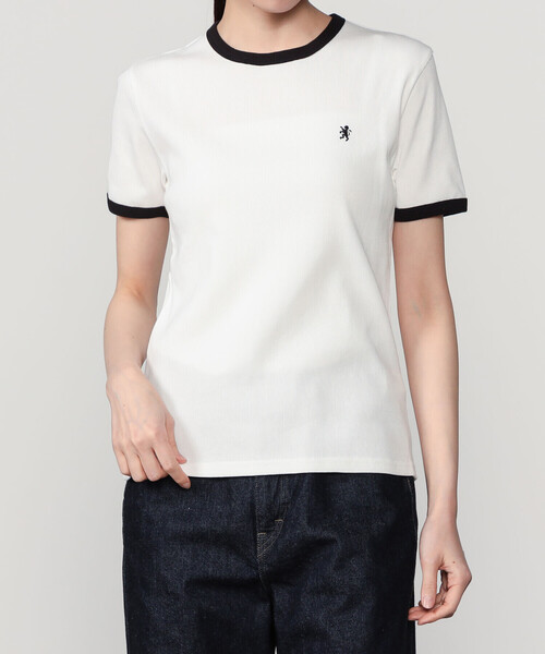 GYMPHLEX（ジムフレックス） tシャツ 半袖 | リンガーTシャツ WOMEN