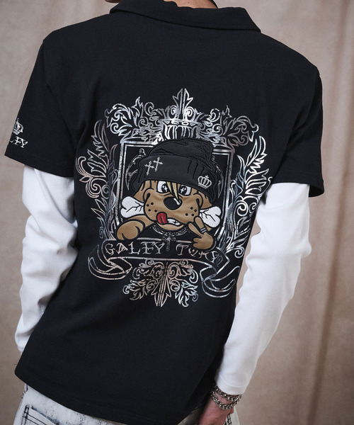 GALFY（ガルフィー） ポロシャツ 半袖 「GALFY/ガルフィー」爆アゲ 
