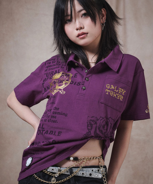 Glogang ポロシャツ Malbon Golf】☆ポロシャツ☆ GLOGANG PERFORMANCE PIQUE POLO (Glo