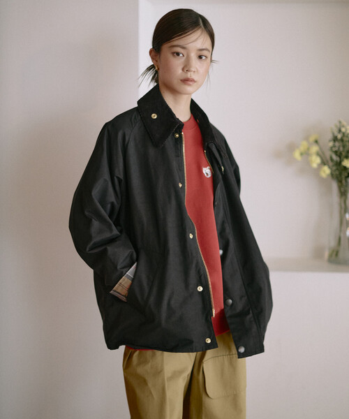 Barbour（バブアー） ブルゾン 34 ブラック レディース : ZOZOTOWN 
