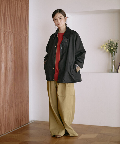 Barbour（バブアー） ブルゾン 34 ブラック レディース : ZOZOTOWN 