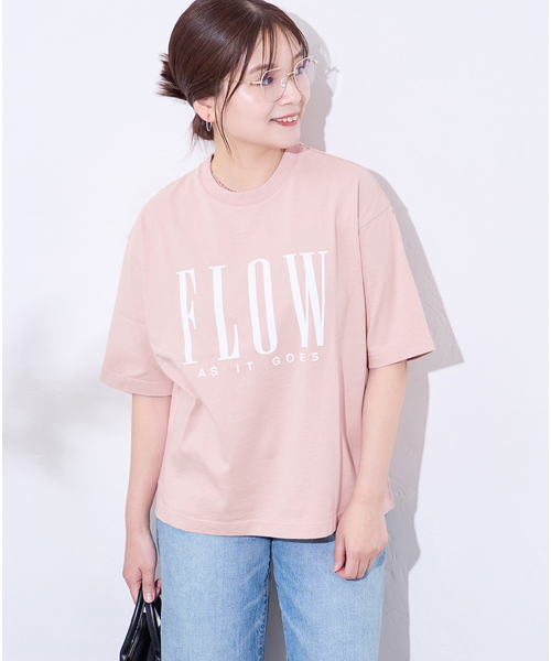 tシャツ FLOW LOGO TEE レディースの画像