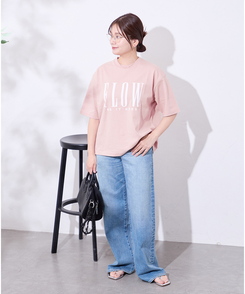 tシャツ FLOW LOGO TEE レディースの画像