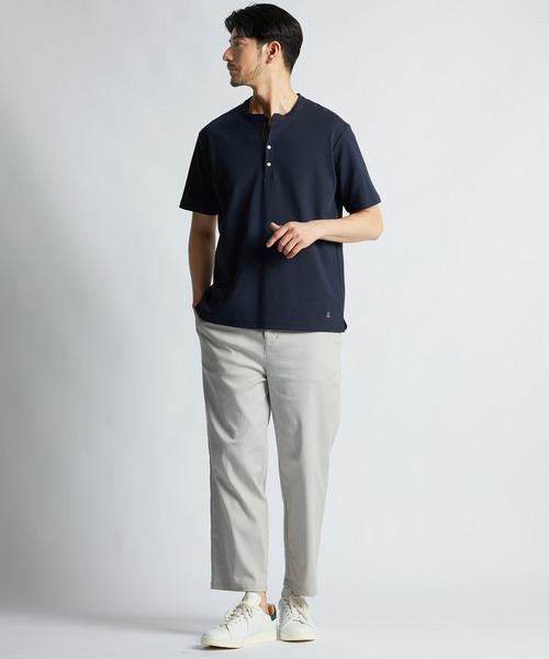 LANVIN en Bleu ポロシャツ 半袖 速乾・防シワ・UVカット「COOLFIBER