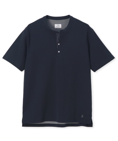 LANVIN en Bleu ポロシャツ 半袖 速乾・防シワ・UVカット「COOLFIBER