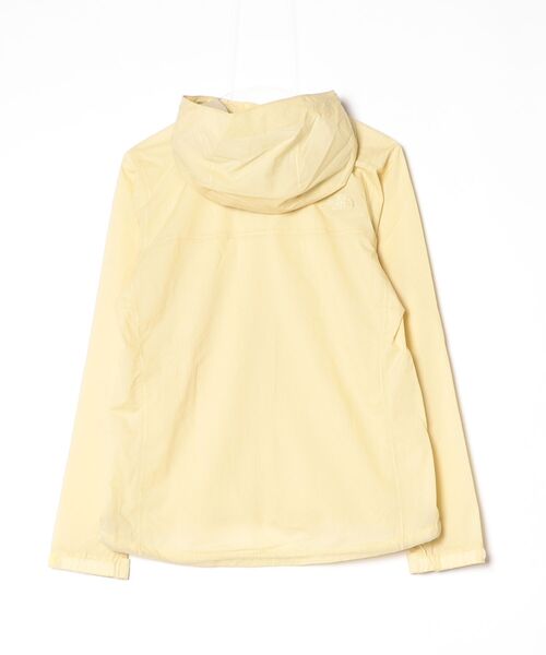 「THE NORTH FACE」 ジップアップパーカー L イエロー レディース_画像2