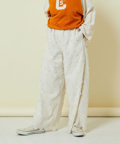 「Freada」 イージーパンツ ONE SIZE ブラック レディース_画像3