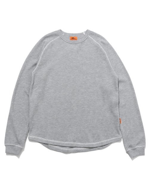 「KRIFF MAYER」 長袖Tシャツ MEDIUM ネイビー メンズ_画像2