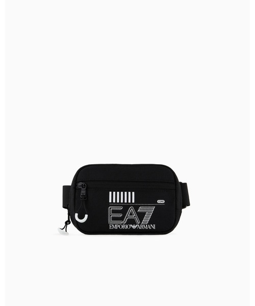 「EMPORIO ARMANI EA7」 ウエストバッグ FREE ブラック×ゴールド メンズ_画像3