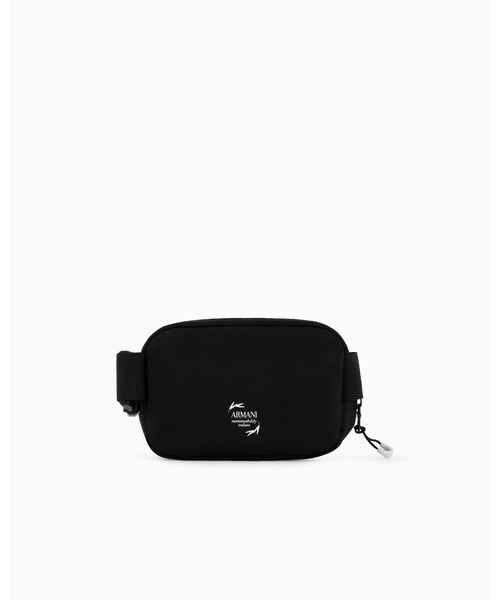 「EMPORIO ARMANI EA7」 ウエストバッグ FREE ブラック×ゴールド メンズ_画像5