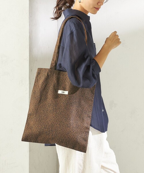 「Uhr」 トートバッグ ONE SIZE ブラウン レディース_画像7