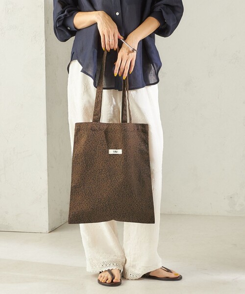 「Uhr」 トートバッグ ONE SIZE ブラウン レディース_画像8