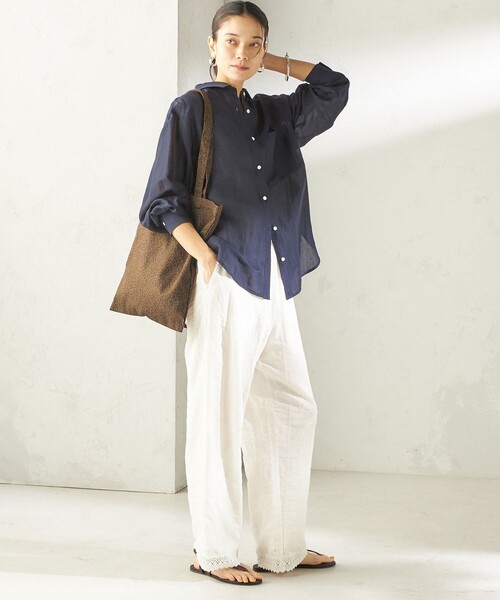 「Uhr」 トートバッグ ONE SIZE ブラウン レディース_画像9