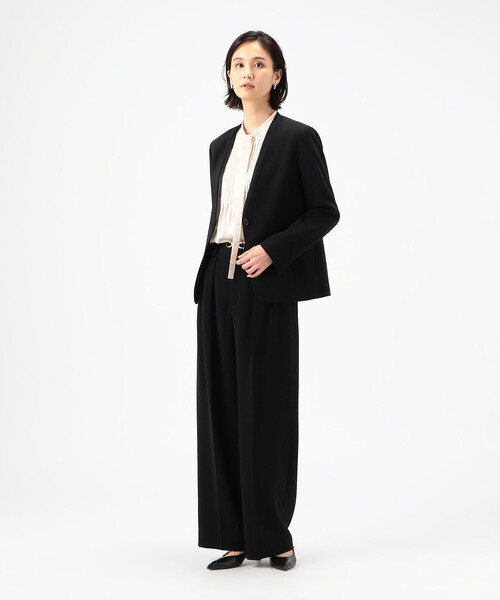 「K.T KIYOKO TAKASE」 パンツ 9号 ブラック レディース_画像3