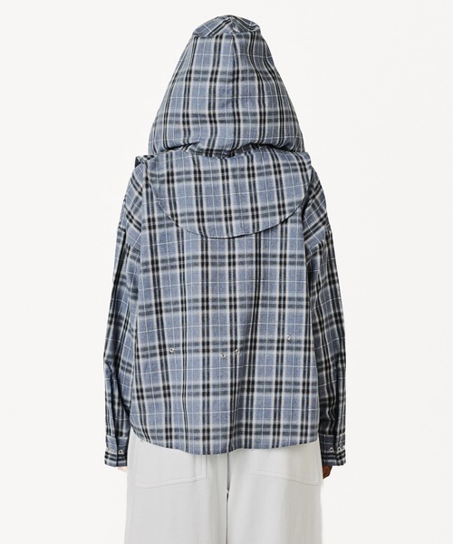 BEEDEN ブラウス シャツ MULTI BUTTON CHECK SHIRT レディース