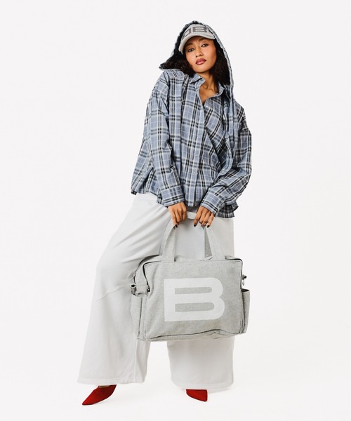 BEEDEN ブラウス シャツ MULTI BUTTON CHECK SHIRT レディース