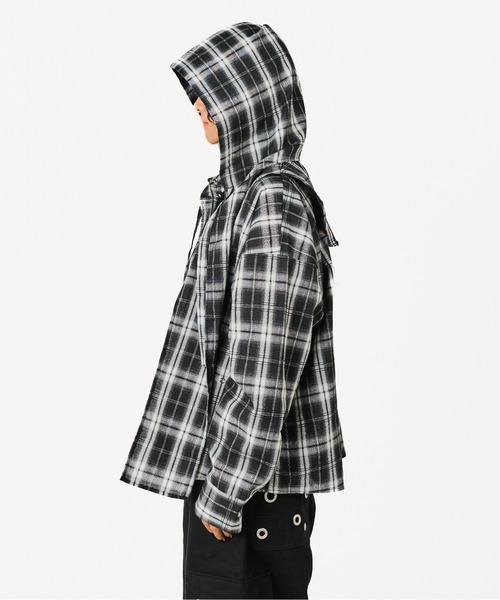 beeden チェックシャツ BEEDEN ブラウス シャツ MULTI BUTTON CHECK SHIRT レディース