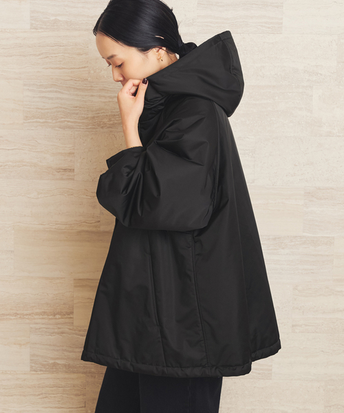PLAGE プラージュ　モッズコート　ブラック plage（プラージュ） コート アウター millitary satin ブルゾン