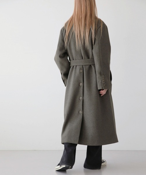 UNE MANSION ステンカラーコート コート 「UNE ORIGINAL」バック