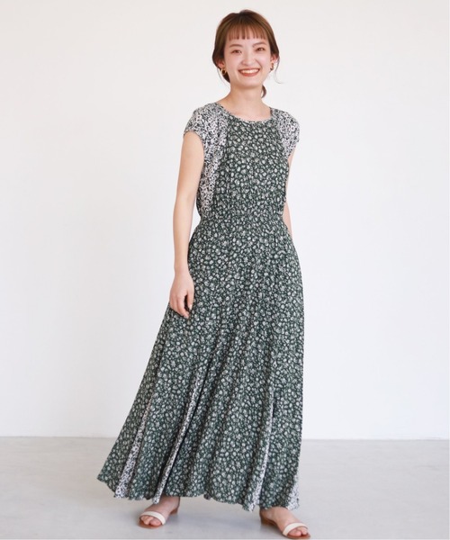 SLOBE IENA（スローブイエナ） ワンピース Scatter Flower マルチ