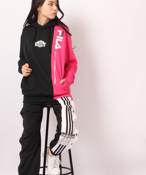 FILA HERITAGE パーカー 裏毛 プルオーバーパーカー メンズ
