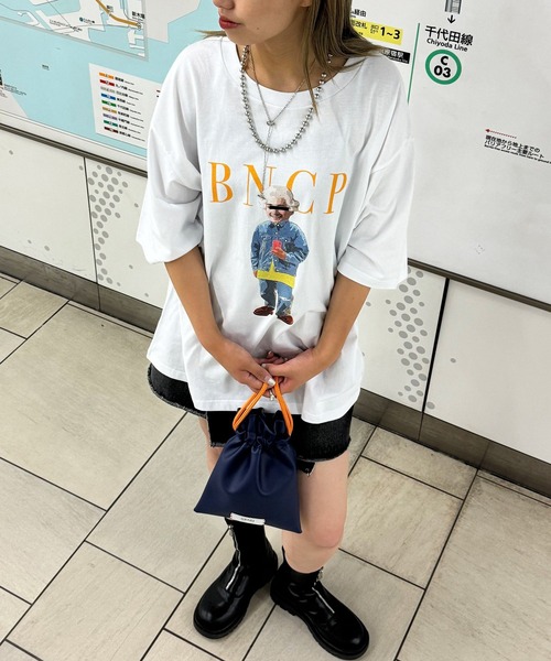 tシャツ Tシャツ レディース 「ZOZO限定」「BNCP」偉人プリントTシャツ｜zozo｜06