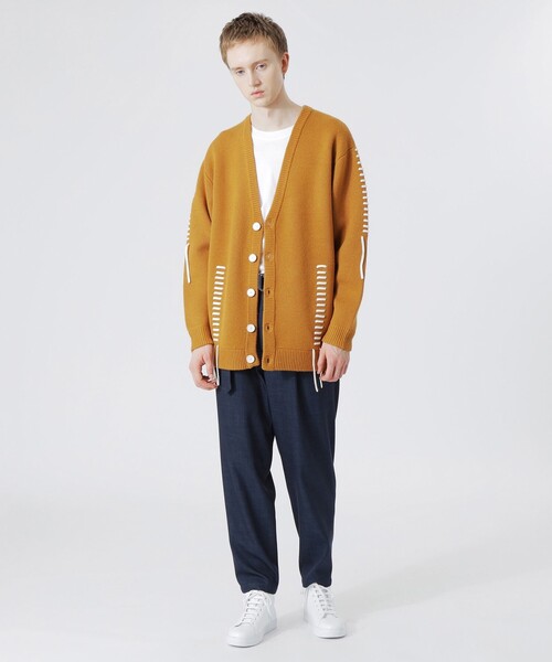 LOVELESS（ラブレス） スラックス ベルテッド デニムスラックス メンズ