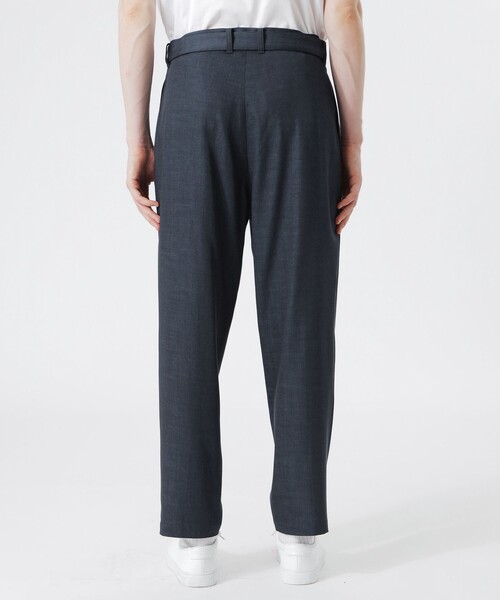 LOVELESS（ラブレス） スラックス ベルテッド デニムスラックス メンズ