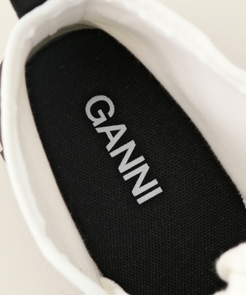 ブーツ 「GANNI / ガニー」Recycled Rubber Lace Up City Boot
