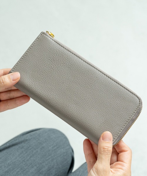 MURA（ムラ） 長財布 財布 牛革 シュリンクレザー スキミング防止 YKK