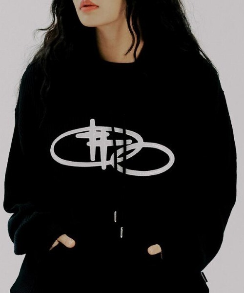 [ROMANTIC CROWN] SHINING LOGO HOODIE /追跡付 ROMANTIC CROWN パーカー A'GEM/9 × .kom「ROMANTIC CROWN