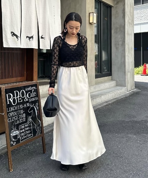 Lui's（ルイス） スカート サテンマーメイドスカート : ZOZOTOWN Yahoo