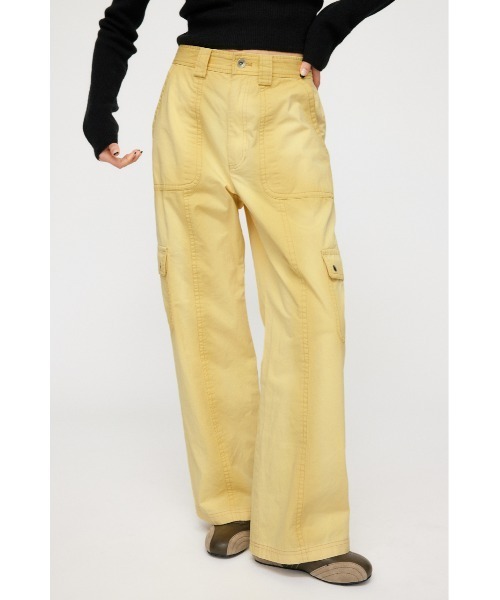 LAGUA GEM（ラグアジェム） カーゴパンツ POINT COLOR カーゴパンツ