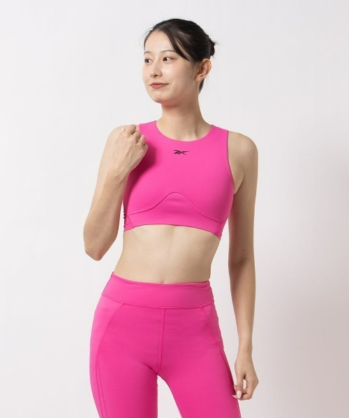 タンクトップ ノースリーブ ラックス コントワー クロップ / LUX CONTOUR CROP レディース Reebok タンクトップ ノースリーブ ラックス コントワー