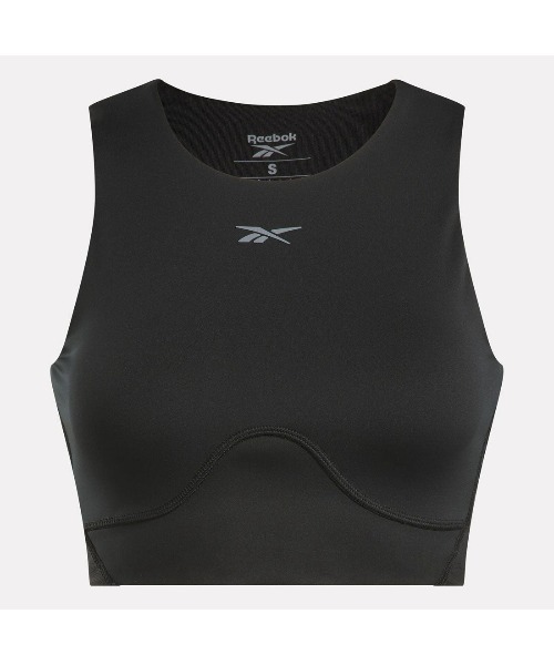 タンクトップ ノースリーブ ラックス コントワー クロップ / LUX CONTOUR CROP レディース Reebok タンクトップ ノースリーブ ラックス コントワー