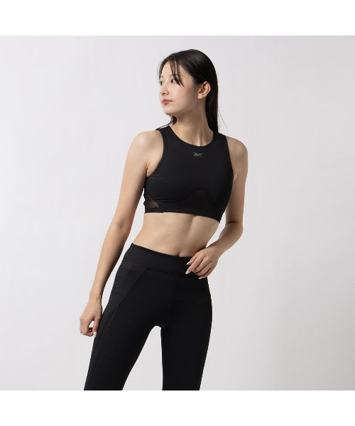 タンクトップ ノースリーブ ラックス コントワー クロップ / LUX CONTOUR CROP レディース Reebok タンクトップ ノースリーブ ラックス コントワー