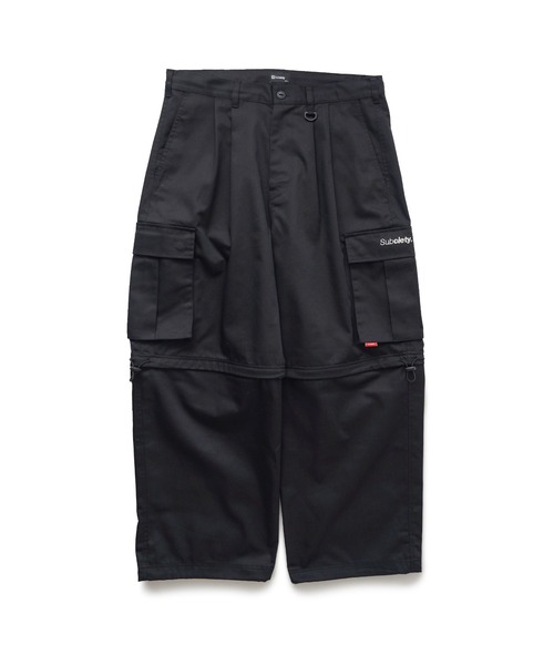 Subciety(サブサエティ) MUTANT CARGO PANTS Subciety(サブサエティ) MUTANT CARGO PANTS BLACK / ロック
