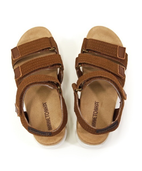 Minnetonka サンダル 「MINNETONKA/ミネトンカ」 ベルクロ厚底