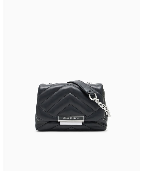 ARMANI EXCHANGEのハンドバッグ、ショルダーバッグ ARMANI EXCHANGE (アルマーニ エクスチェンジ) BOXロゴバックル